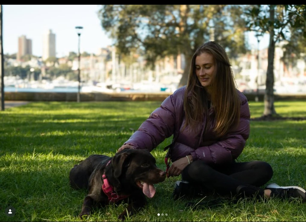 Andressa, founder of Pansi's Paw home dog daycare in Annandale